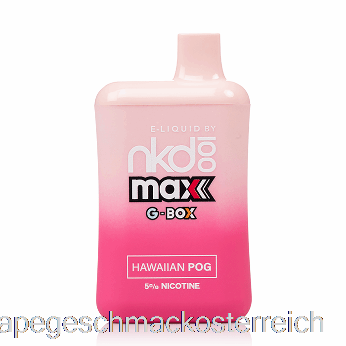 Gbox X Naked 100 5500 Einweg Hawaiian Pog Vape Geschmack